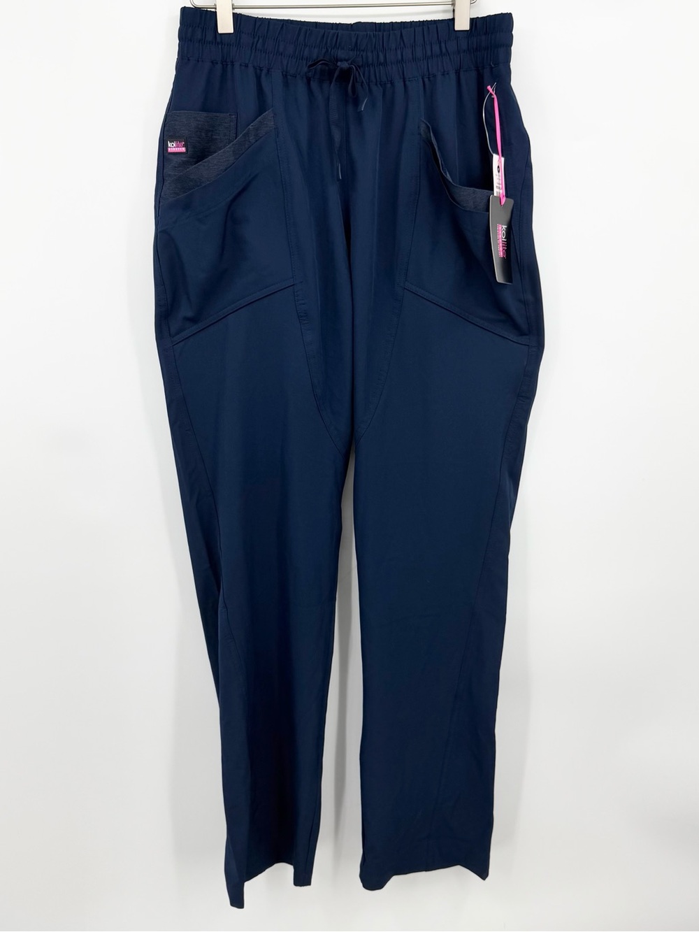 Koi Lite Scrub Pants Women’s Sz Medium Navy Regenerate Stretch Nursing Medical